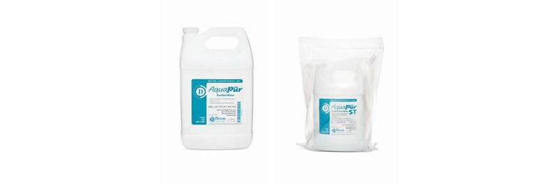 Decon AquaPur ST Sterile, Purified USP-Grade Water