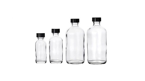 Round Glass Bottles