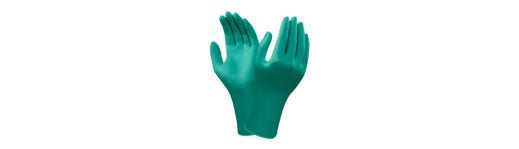 Ansell™ TouchNTuff™ Einweg-Nitrilhandschuhe mit verlängerter Stulpe, grün