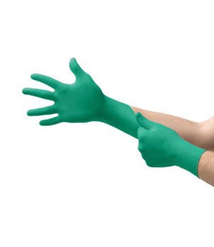 Ansell TouchNTuff™ Gepuderte grüne Einweg-Nitrilhandschuhe