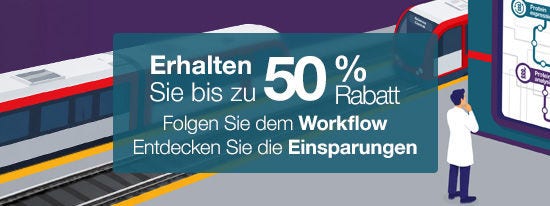 Folgen Sie dem Workflow - Entdecken Sie die Einsparungen