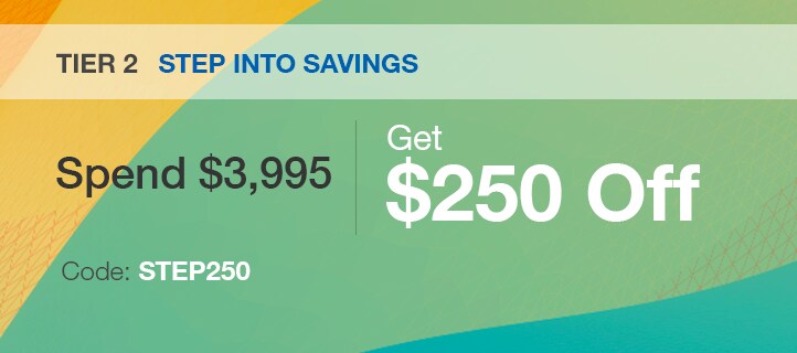 Step into Savings