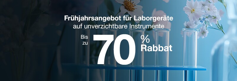 Frühjahrsangebot für Laborgeräte