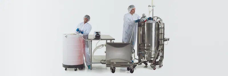 cGMP-Bioprozessierung