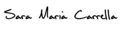 Sara Maria Carrella Signature