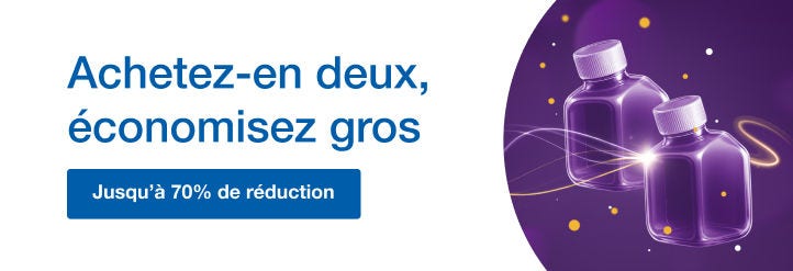 Doublez vos achats et économisez sur les essentiels Life Science