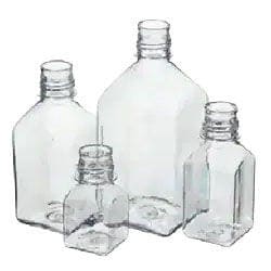 Square Plastic Bottles