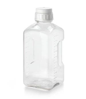Thermo Scientific™ Nalgene™ Quadratische PETG-Medienflaschen mit Verschluss