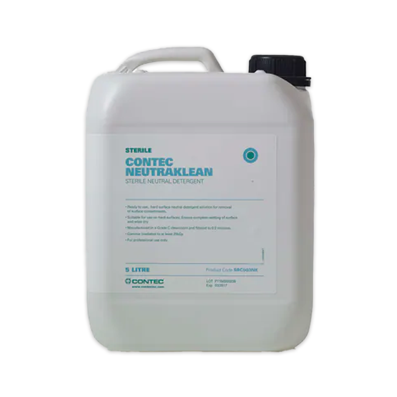 Contec™ NeutraKlean™ Detergent with Purified Water, Sterile