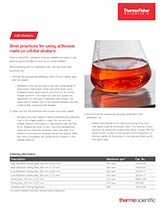 Technischer Hinweis: Best Practices für die Verwendung von Klebematten für Solaris™-Schüttler