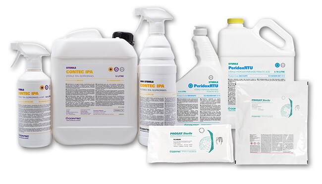 Contec Cleanroom Disinfectants and Detergents