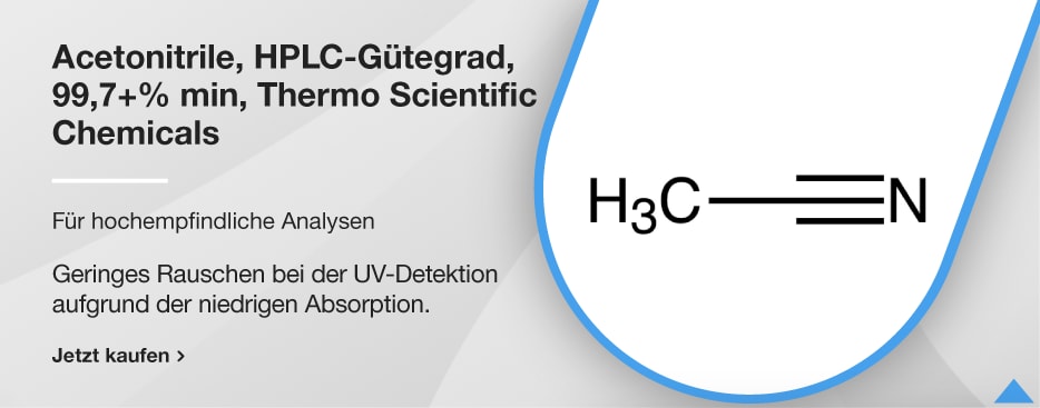 Acetonitrile, HPLC-Gütegrad, 99,7 +% min, Thermo Scientific Chemicals