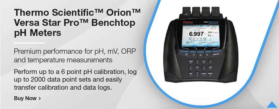 Thermo Scientific™ Orion™ Versa Star Pro™ pH-/mV-Tischmessgerät