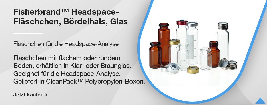 Fisherbrand™ Headspace-Fläschchen, Bördelhals, Glas