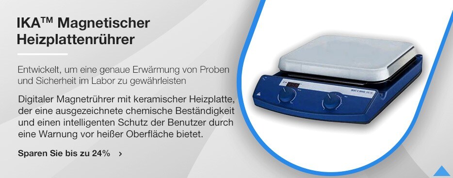 IKA™ Magnetic Hot Plate Stirrer, 50°C to 500°C, Ceramic IKA™ Magnetic Hot Plate Stirrer, 50°C to 500°C, Ceramic