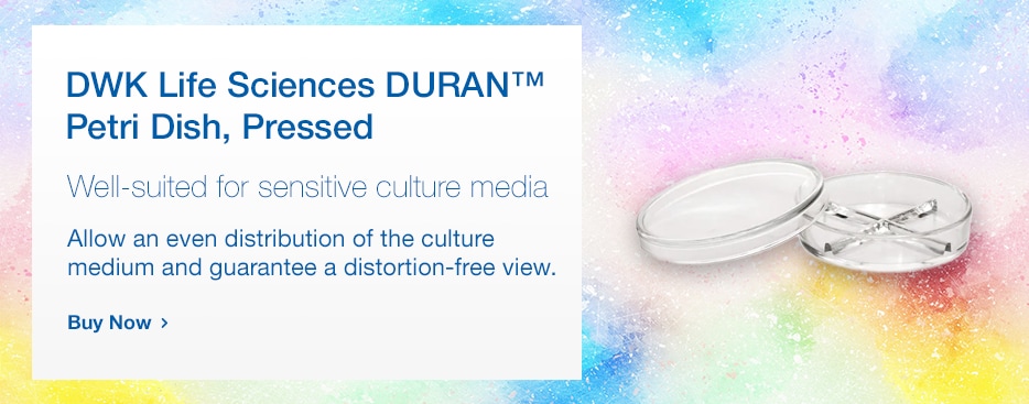 DWK Life Sciences DURAN™ Petrischale, gepresst